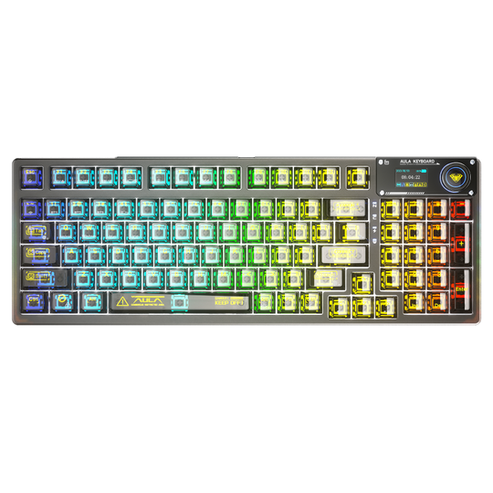 AULA F98 Pro Gasket Mechanical Keyboard - Aula Inno