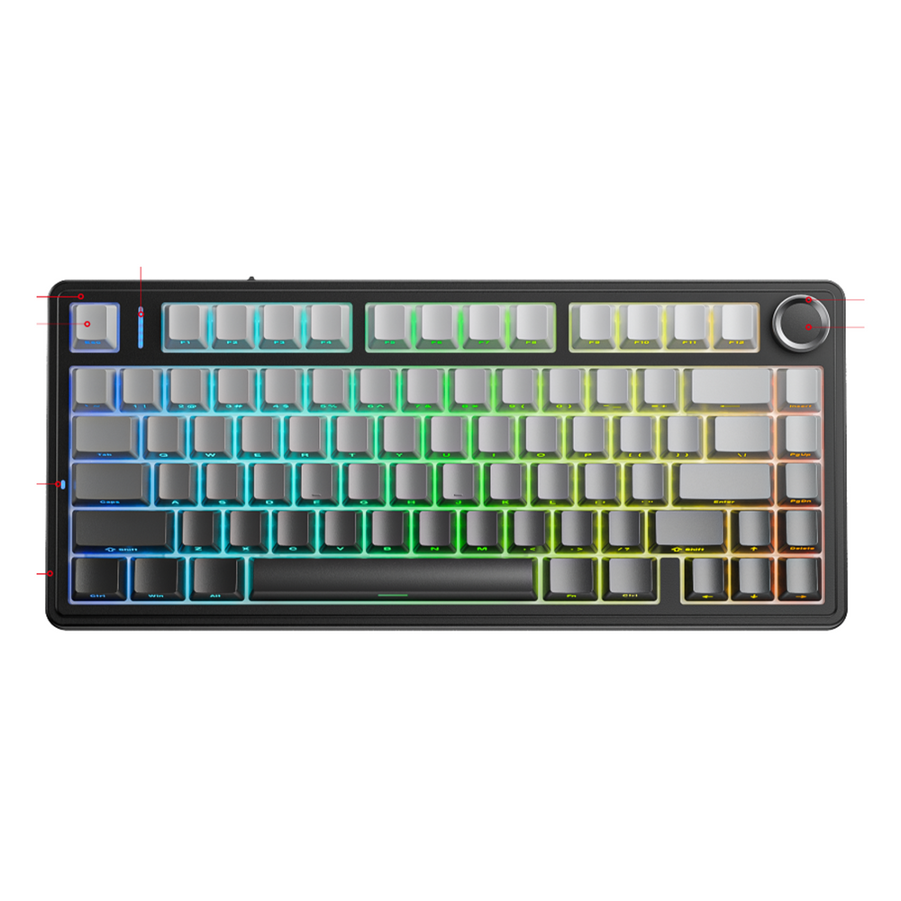 AULA F75 Gasket Mechanical Keyboard