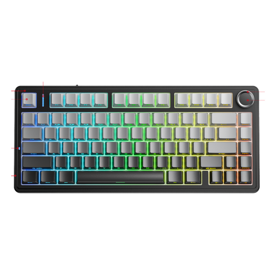 AULA F75 Gasket Mechanical Keyboard - Aula Inno