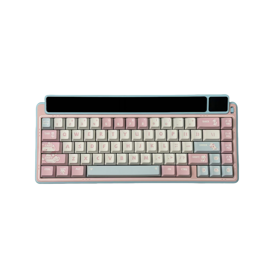 Leobog AMG65 カスタムキーボード：TFTサブディスプレイ&5層消音Gasket構造、5ピンホットスワップ対応