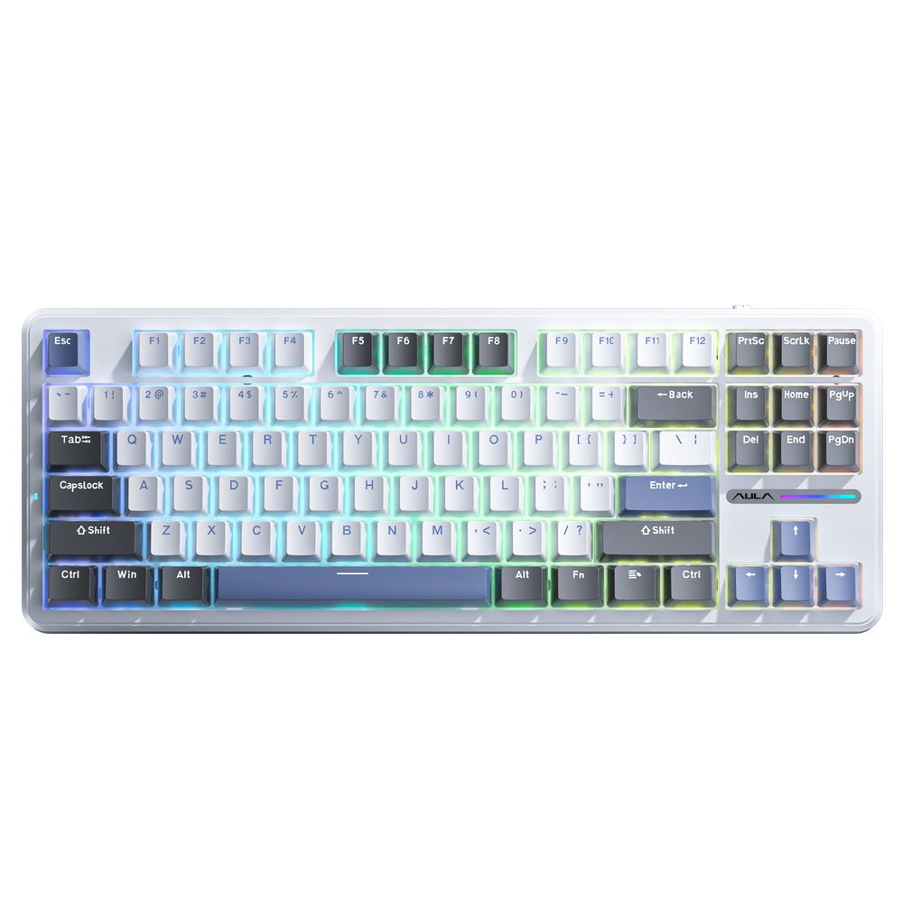 AULA F87 Pro Gasket Mechanical Keyboard-Color-Random Blind Box