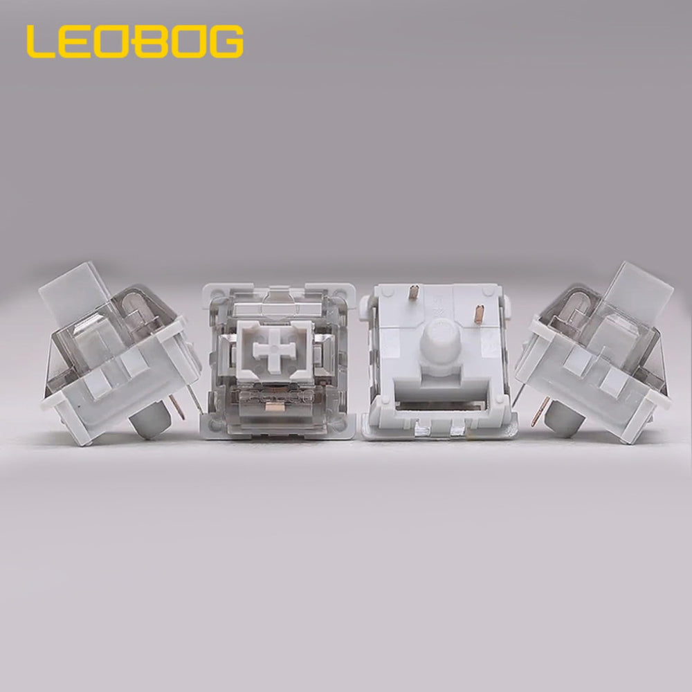 Leobog Gray Wood Switch V3 Set - Aula Inno