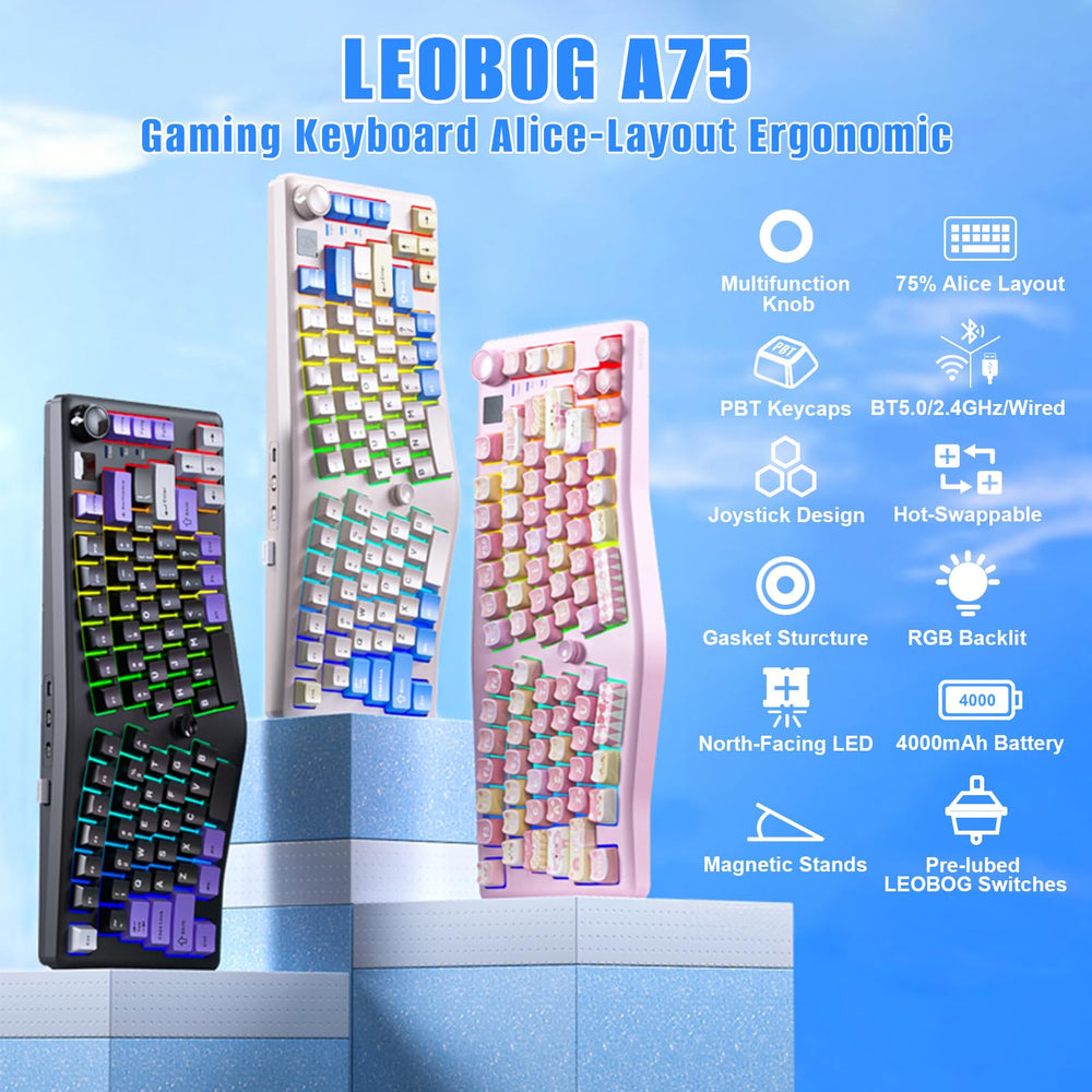 AULA-LEOBOG A75 Gasket Mechanical Keyboard